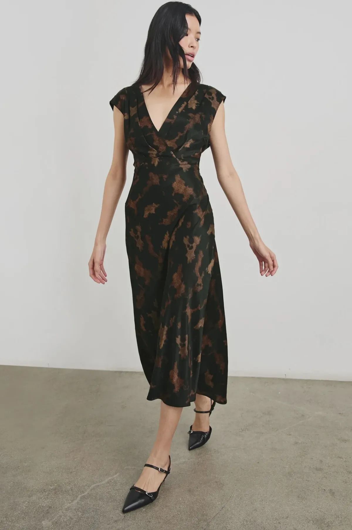 Rails Odella Dress in Diffused Sandstone