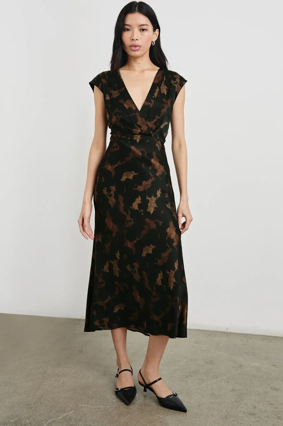 Rails Odella Dress in Diffused Sandstone