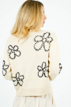 Rails Zoey Daisy Knit in Ivory
