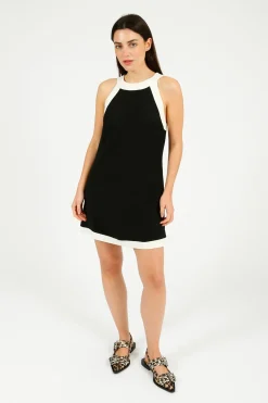 Rixo Bryson Dress in Black