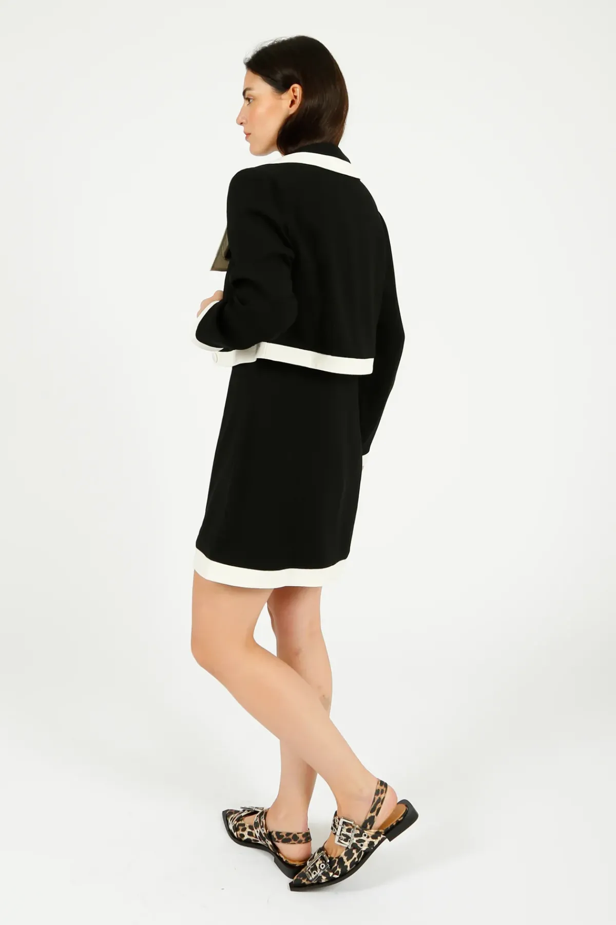 Rixo Bryson Dress in Black