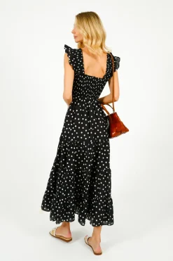 Rixo Kendall Dress in Bohemia Spot Navy