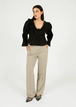 Rixo Solene Top in Black