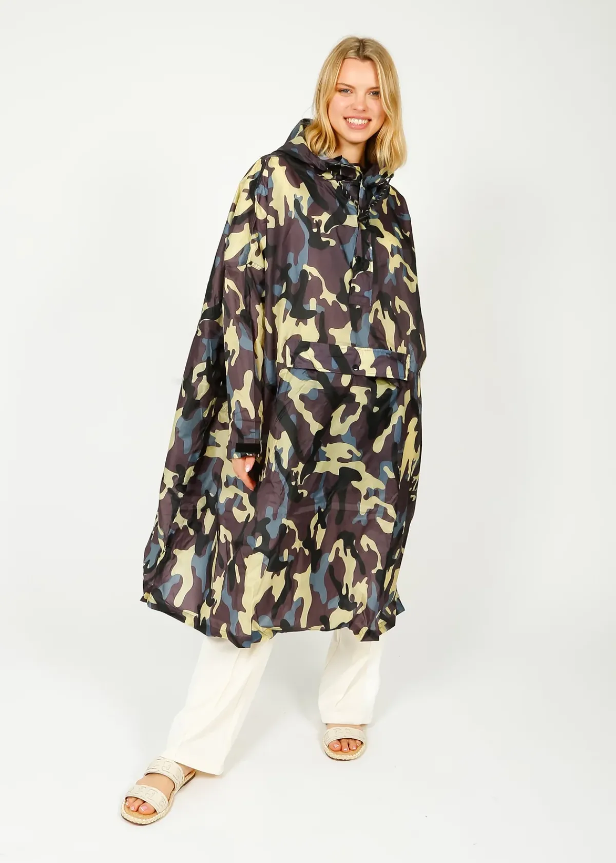 Rainkiss RK Camo Waterproof Poncho