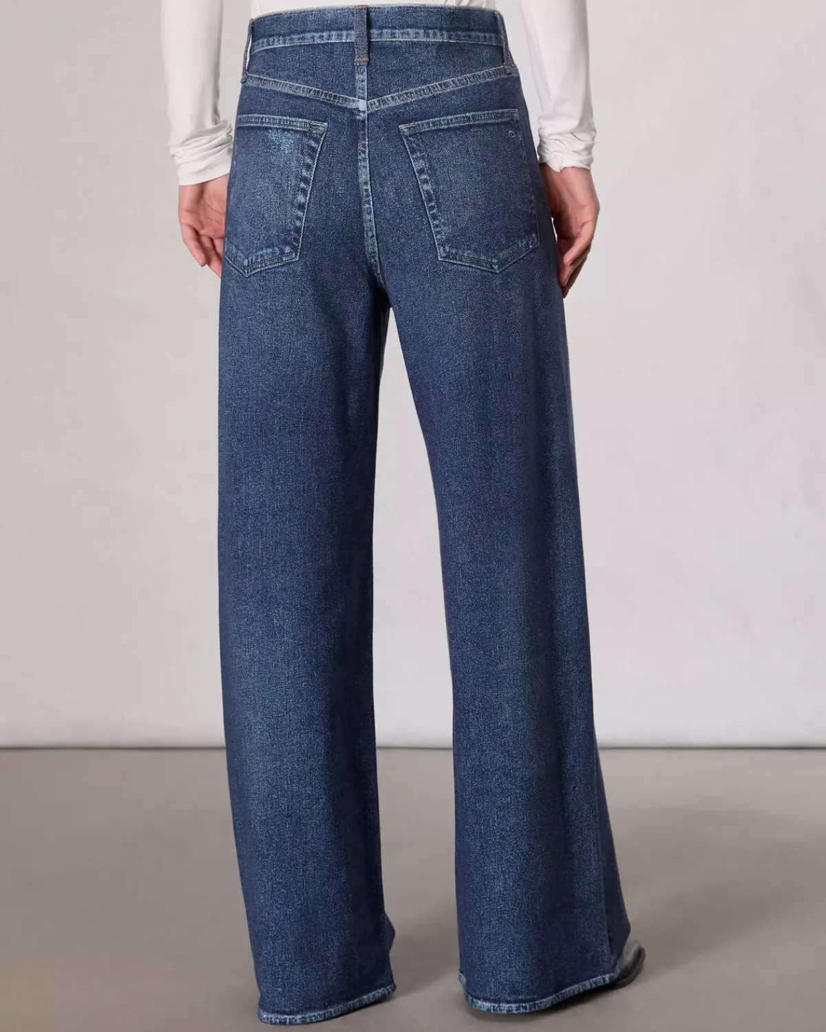 Rag u0026 Bone Ru0026B Miramar Sofie HR Ankle Wide Leg in Grove