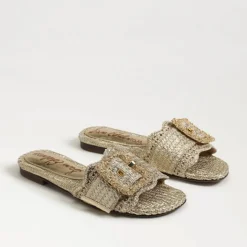 Sam Edelman SE Bambi Sandal in Amber Gold