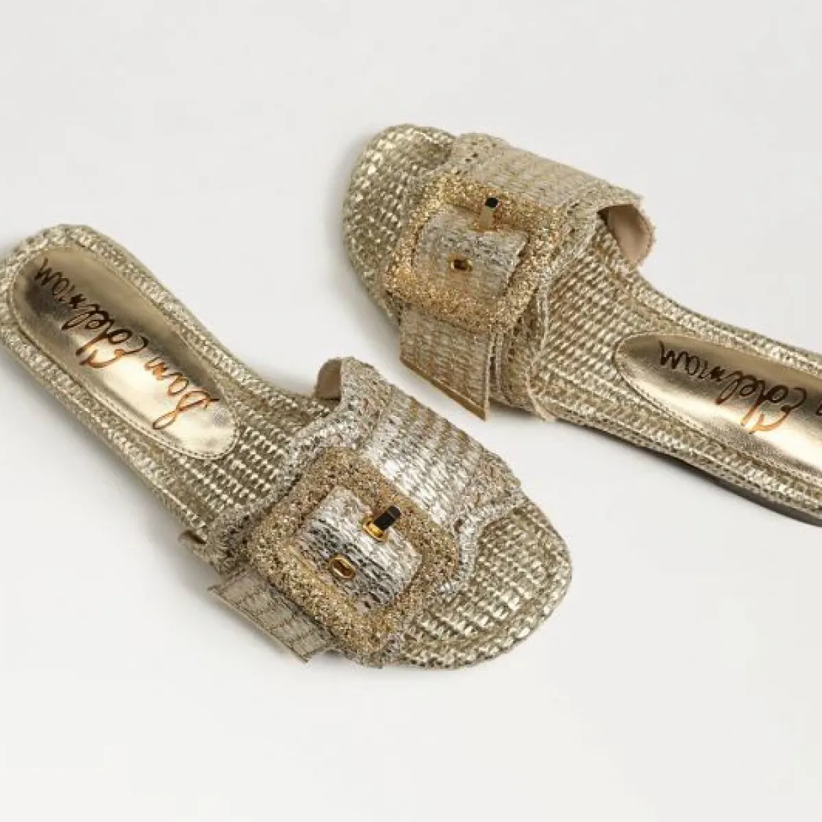 Sam Edelman SE Bambi Sandal in Amber Gold
