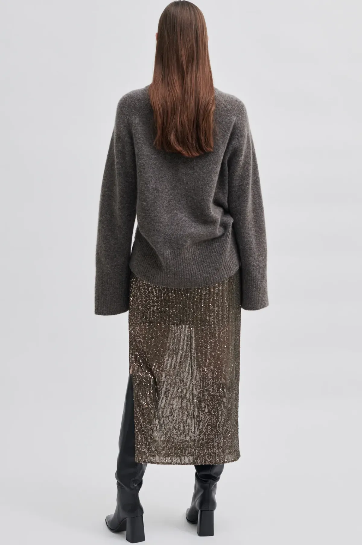 Second Female SEC.F Moonshine Pencil Skirt in Major Brown