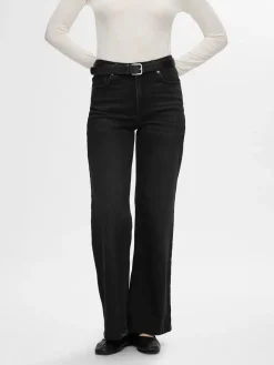 Selected Femme SLF Alice Jeans in Black