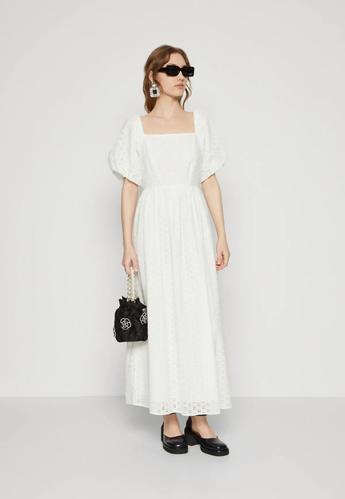 Selected Femme SLF Anelli Dress in Snow White