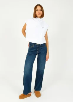 Selected Femme SLF Delia SL Top in White
