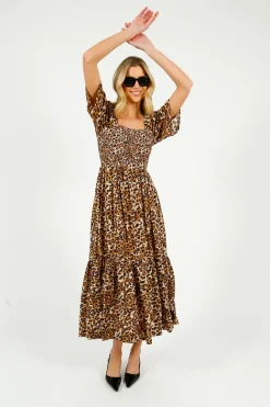 Selected Femme SLF Dora Leopard Dress