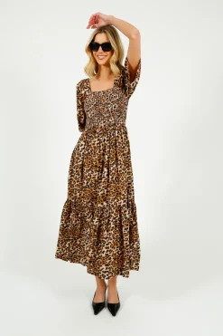 Selected Femme SLF Dora Leopard Dress
