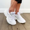 Selected Femme SLF Gavina trainers in bright white