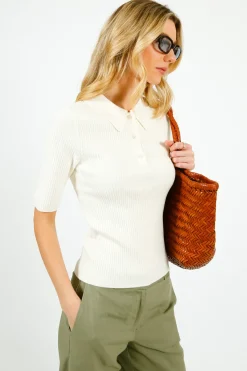 Selected Femme SLF Helen Knit Collar in Birch