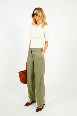 Selected Femme SLF Helen Knit Collar in Birch