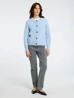 Selected Femme SLF Lulu Cardigan in Cashmere Blue