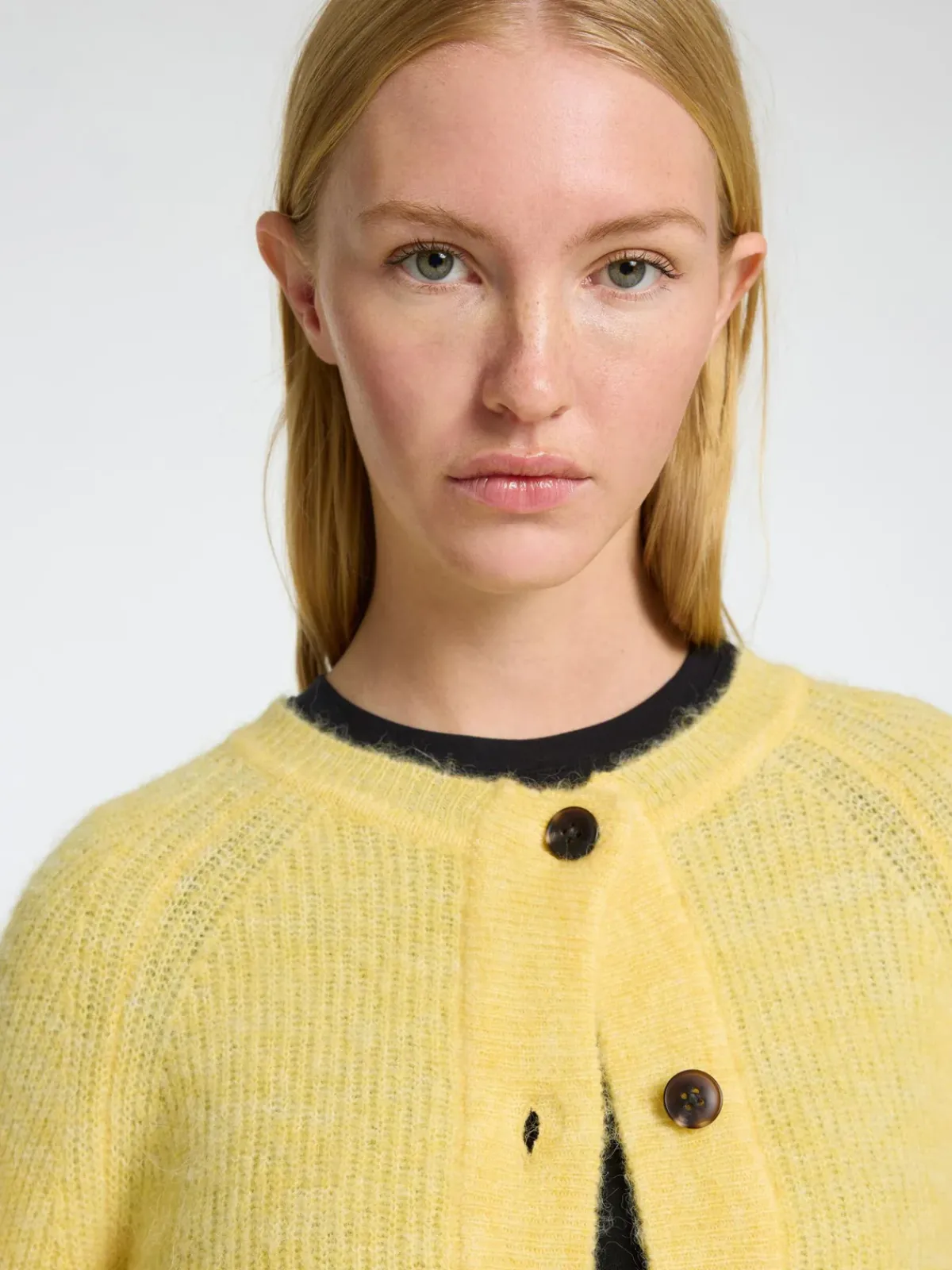Selected Femme SLF Lulu Short Cardigan in Sundress