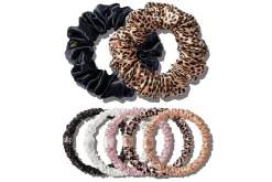 Slip Set of 7 Assorted Scrunchies in Pixie