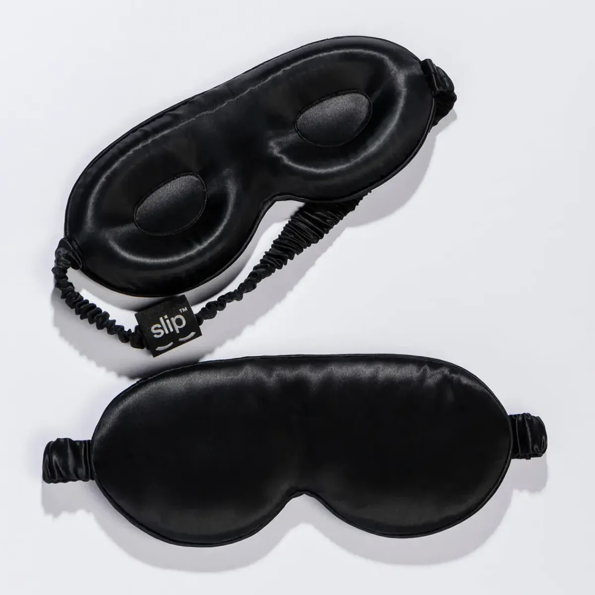 Slip Silk Contour Sleep Mask in Black