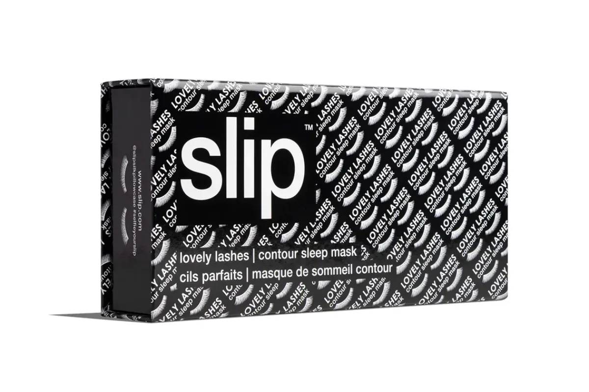 Slip Silk Contour Sleep Mask in Black