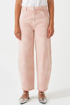 Seventy+Mochi Su0026M Bo Jeans in Cloudy Peony Pink