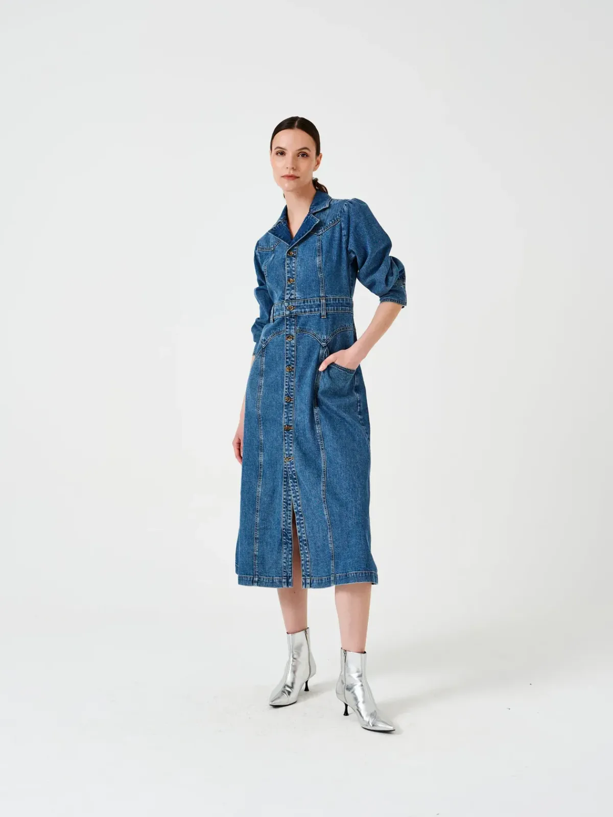 Seventy+Mochi Su0026M Mia Dress in Vintage Americana