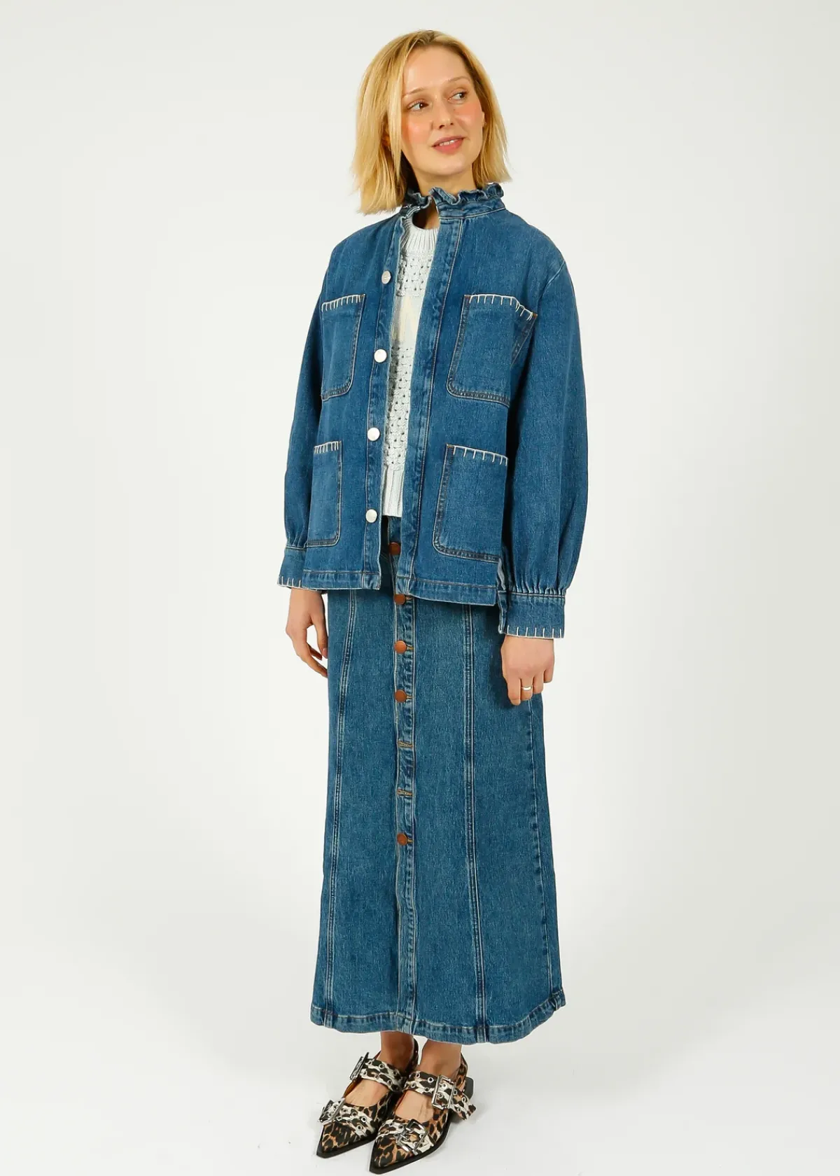 Seventy+Mochi Su0026M Pablo Jacket in Vintage Americana