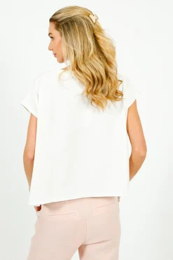 Tinsels Ava Mano Tee in White