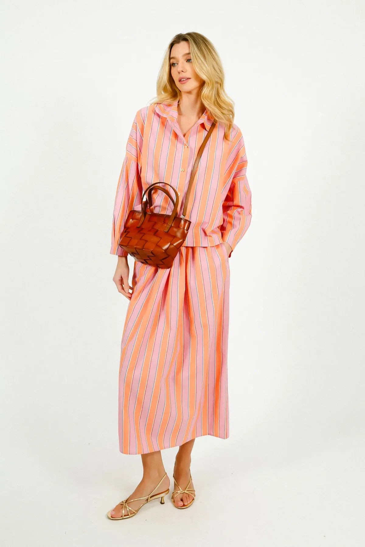 Tinsels Christie Thesea Skirt in Mandarine