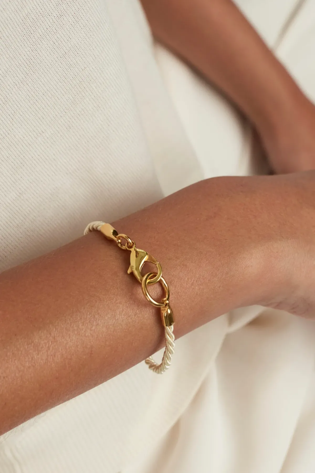 Tilly Sveaas TS Friendship Bracelet in Champagne