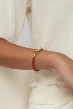 Tilly Sveaas TS Friendship Bracelet in Crimson