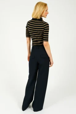 Veronica Beard VB Cole Pant in Navy