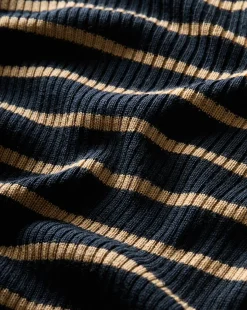 Veronica Beard VB Katrina Sweater in Navy, Ivory