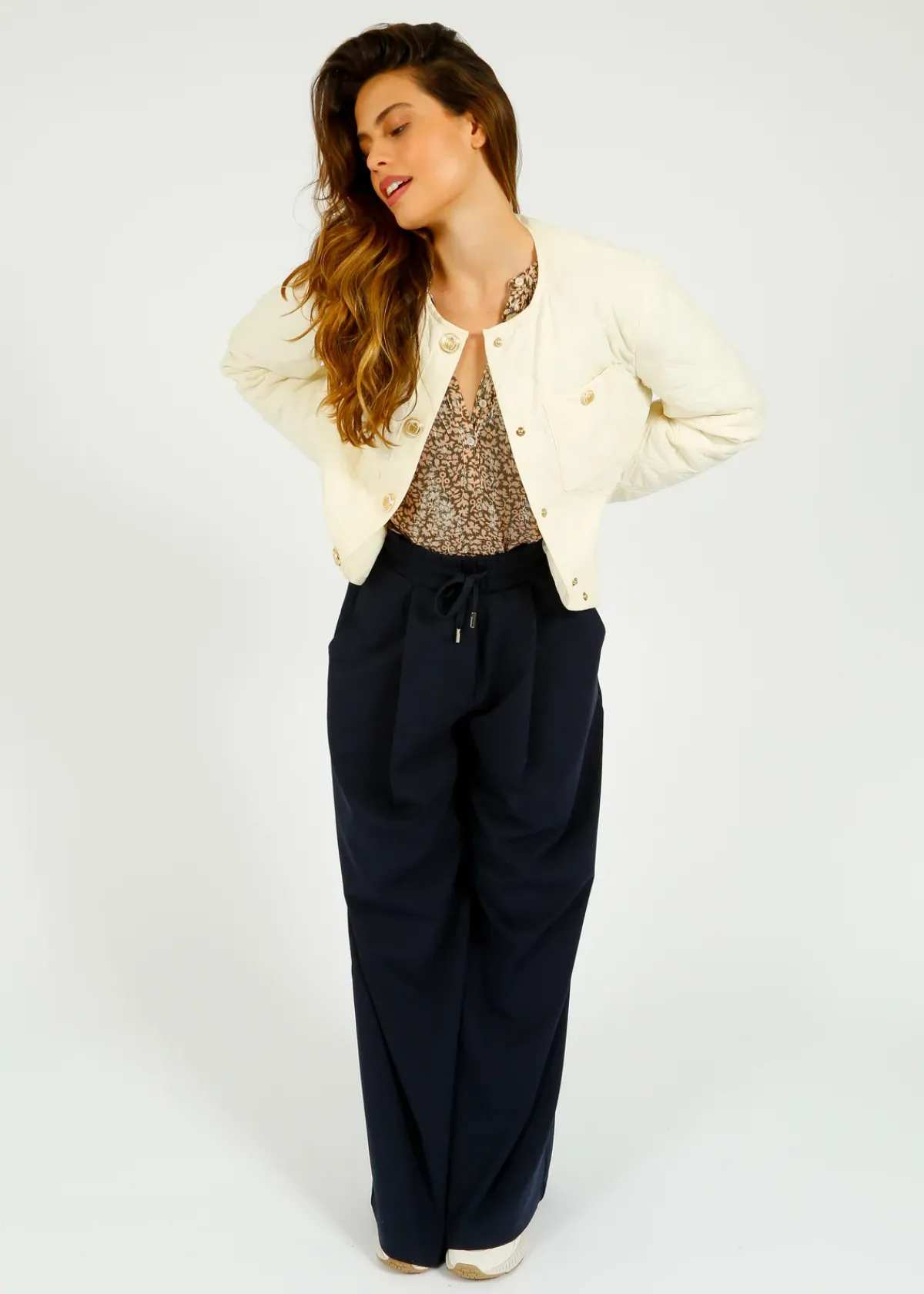 Veronica Beard VB Shalia Jacket in Ivory