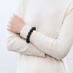 Vanessa Baroni VBARONI Beads Bracelet in Matt Black