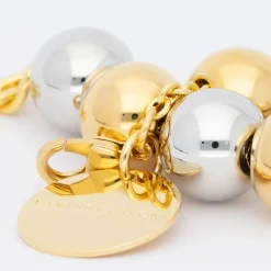 Vanessa Baroni VBARONI Mini Beads Bracelet in Gold, Silver
