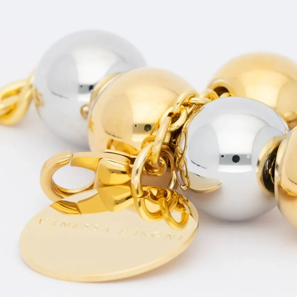 Vanessa Baroni VBARONI Mini Beads Bracelet in Gold, Silver