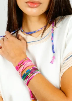 Victoria Leivissa VL Sari Link Bracelet in Rainbow