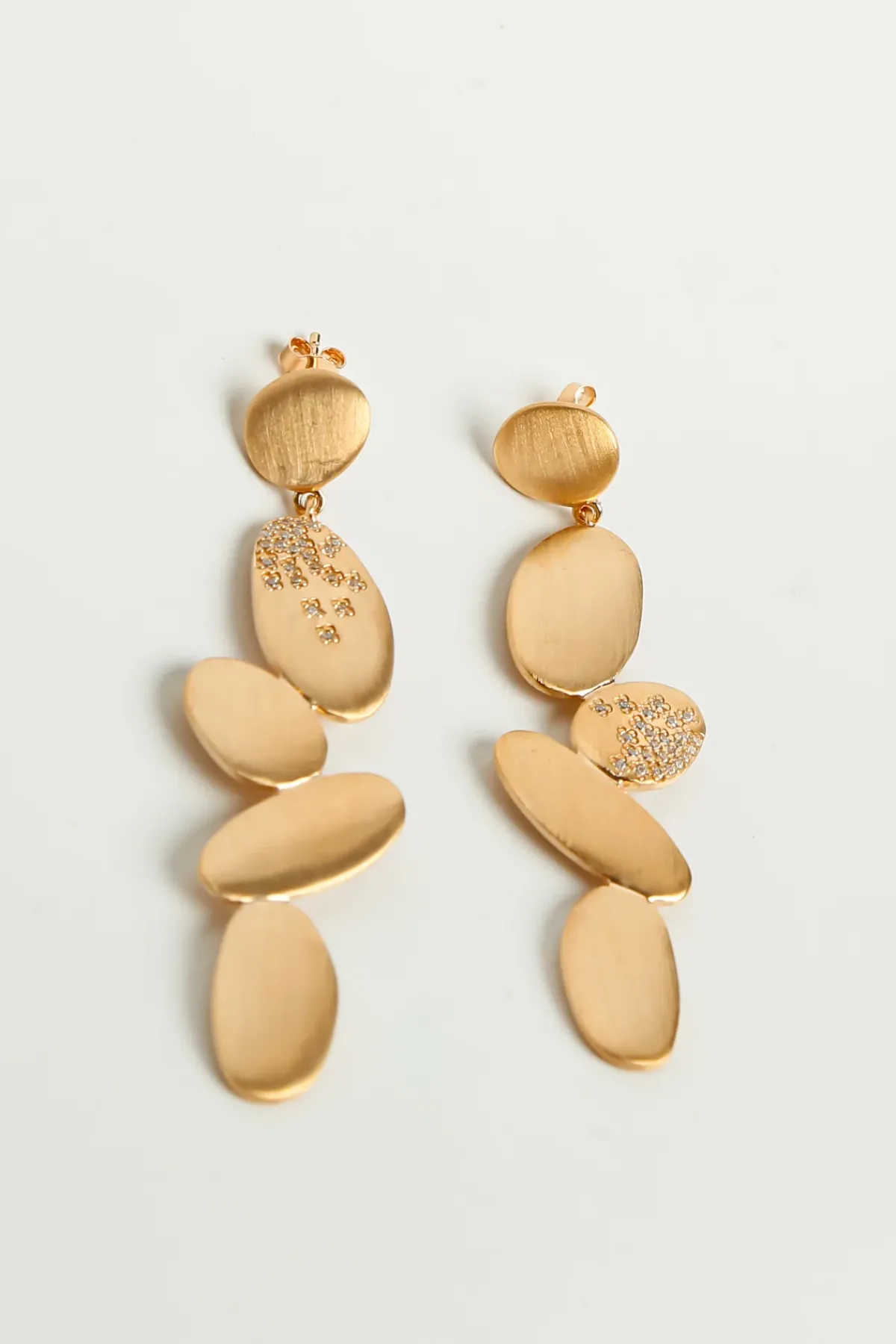 Ylume Large Pebble Earrings